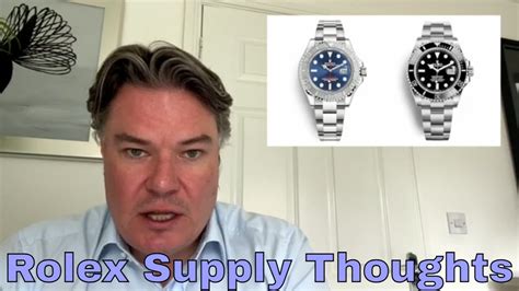 Your thoughts about current market and Rolex supply 